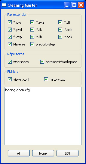 clean.py dans toute sa splendeur! clean.py dans toute sa splendeur!